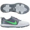 Nike Explorer Golf Shoes - Platinum / Green / Grey