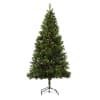 Homegear 6ft Pre-lit Artificial Christmas Tree