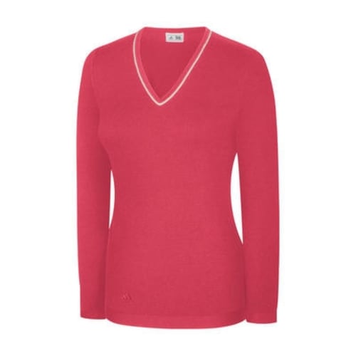 Ashworth Ladies V-Neck Cotton Sweater