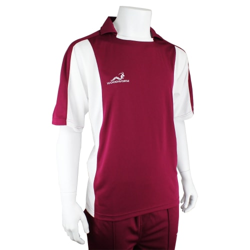 Woodworm Pro Series Training Shirt Maroon