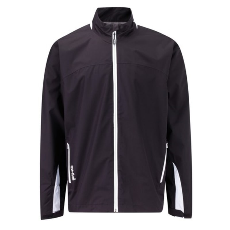 PING Hydro Waterproof Golf Jacket - Black just £69.99 - Mens Fleeces ...