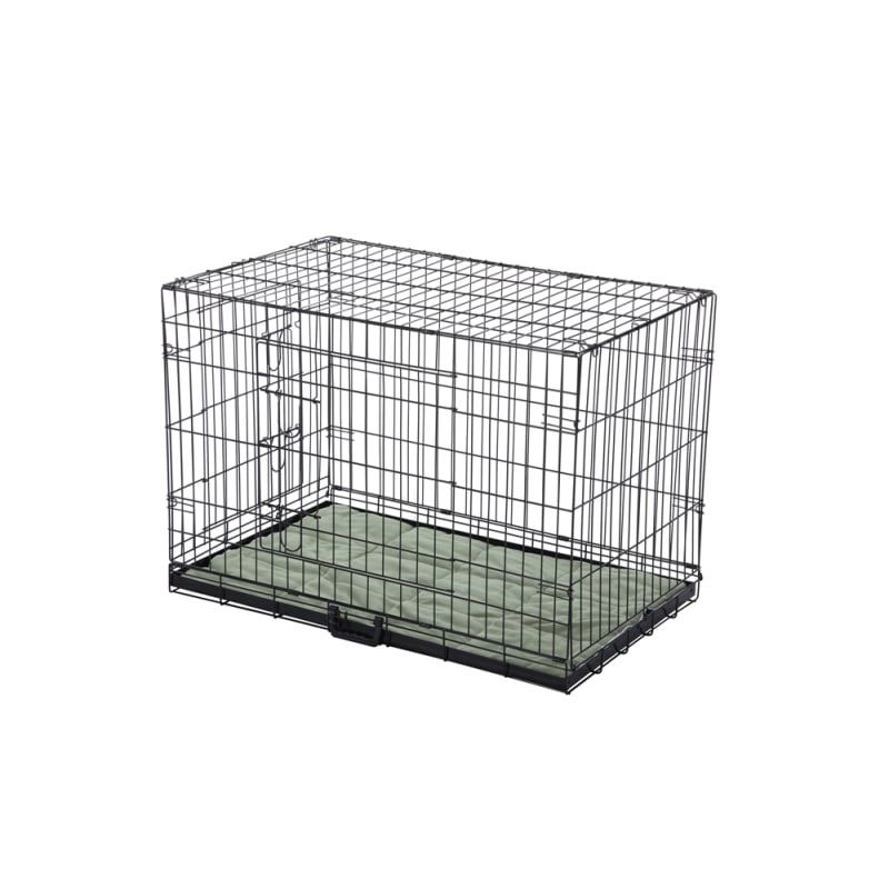 HQ Pet Dog Crate with Bed - Large