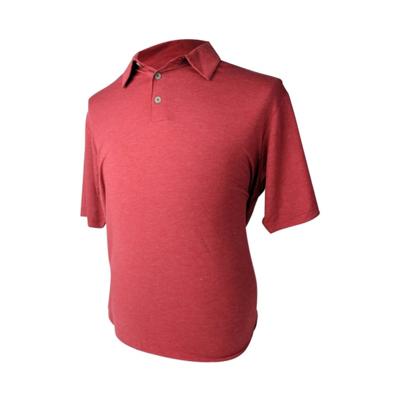 Adidas Mens Rugby Solid Polo Red