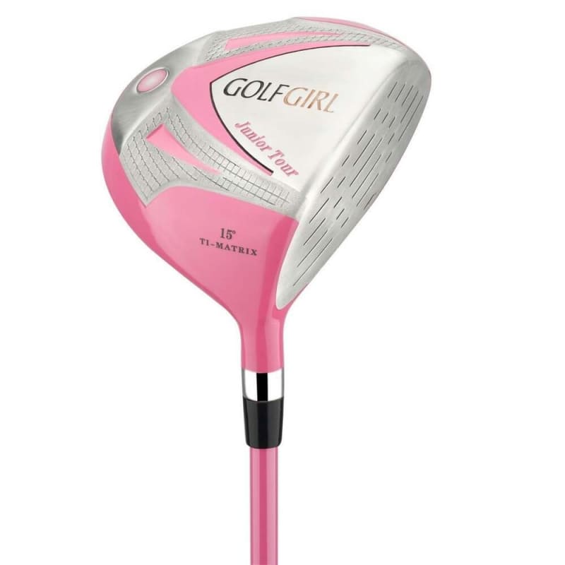Golf Girl Junior Girls Golf Set V3 with Pink Clubs and Bag, Left Hand just  £89.99 - Juniors at