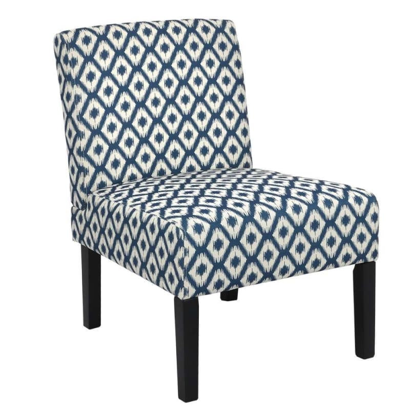 Homegear Home Furniture Accent Armless Chair Contemporary