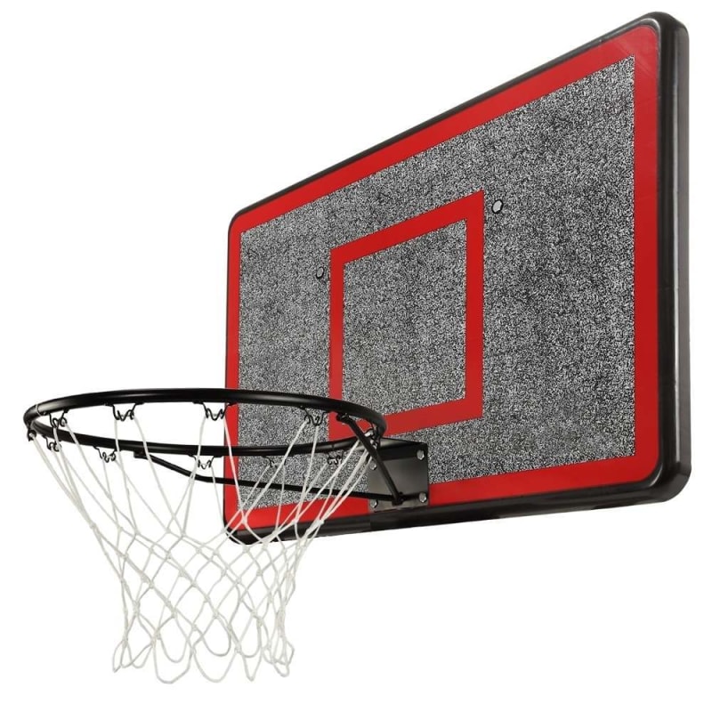 Open Box Zaap Outdoor Wall Mounted Basketball Hoop Backboard And