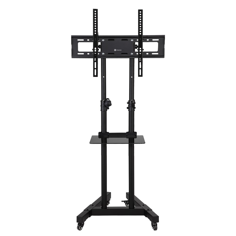 Homgear Mobile Tv Stand With Adjustable Mount1 1 