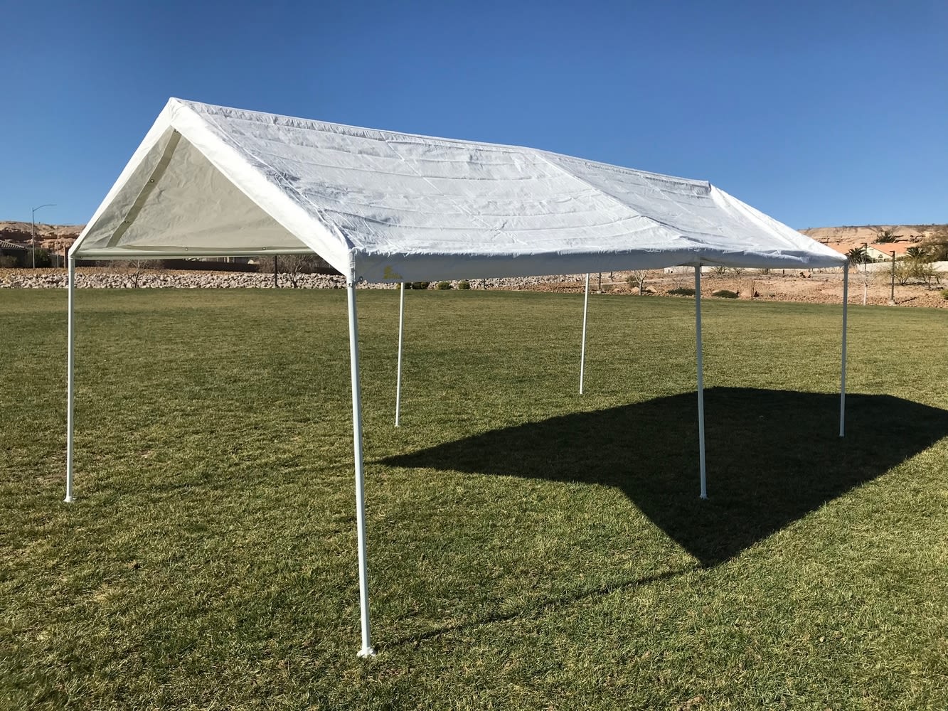 Palm Springs 10 X 20 Feet Outdoor Carport Shade Canopy Party Tent