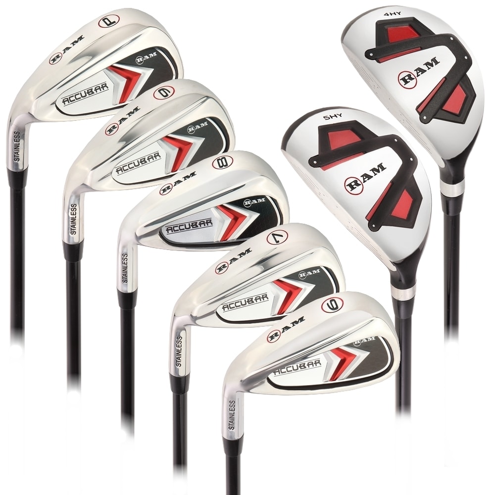Forgan of St Andrews F200 Golf Clubs Set with Bag, Graphite/Steel, Mens  Left Hand