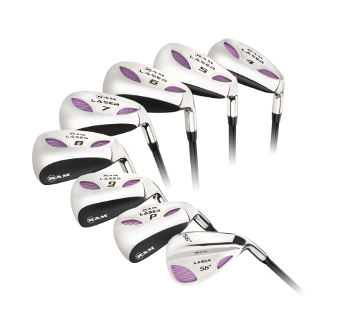 Ram Golf Laser Hybrid Irons Set 4-SW (8 Clubs) - Ladies Right Hand