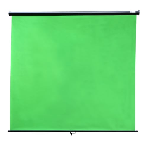 Homegear Wall Mounted Green Screen, Pull Down, 2m x 1.8m