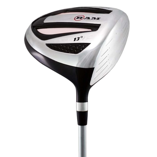 Ram Golf SGS 460cc Driver - Ladies Right Hand - Headcover Included - Steel Shaft