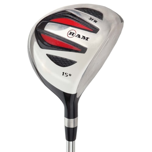 Ram Golf SGS Fairway Wood - Mens Right Hand - Headcover Included - Steel Shaft