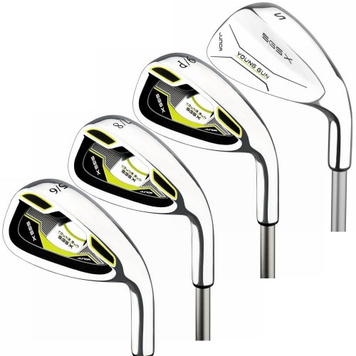 Young Gun SGS X Junior Kids Golf Right Hand Irons & Wedges Age: 12-14