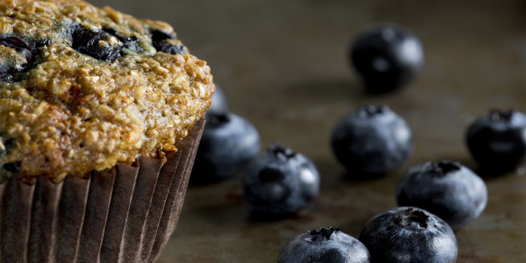 LowFat Blueberry Bran Muffin Recipe Sharecare