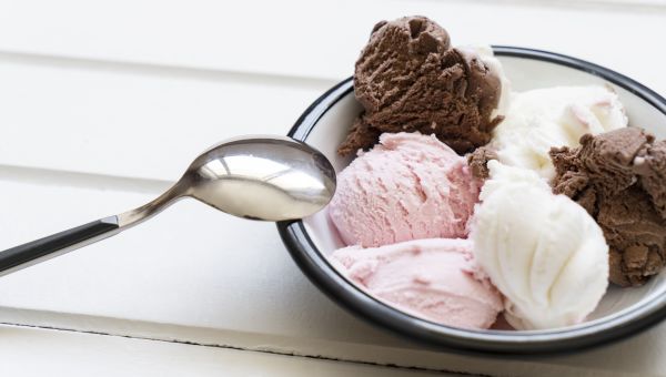 ice cream, vanilla, dessert, frozen yogurt