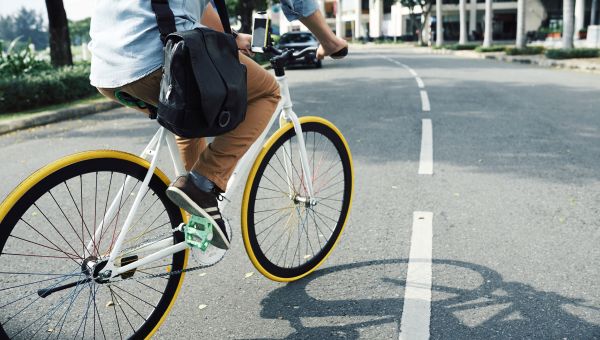 bike, city, road, riding a bike, biking