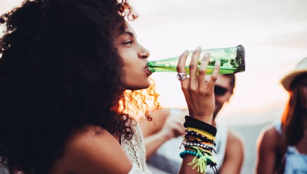 woman, drinking, wine glass, wine, alcohol