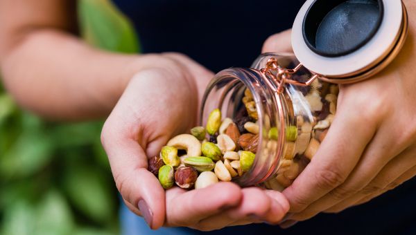 handful of mixed nuts