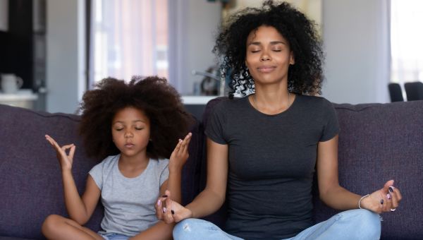 mother daughter meditation