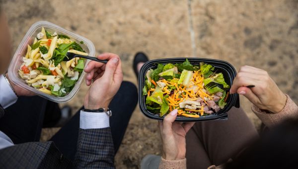 healthy salad lunch