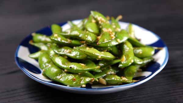 sautéd edamame