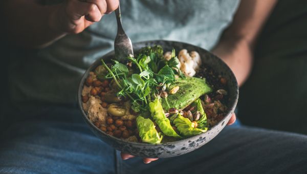 Plant-based Buddha bowl