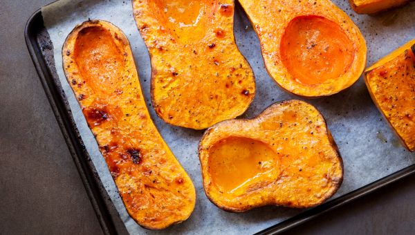 A pan of spicy seasoned squash.