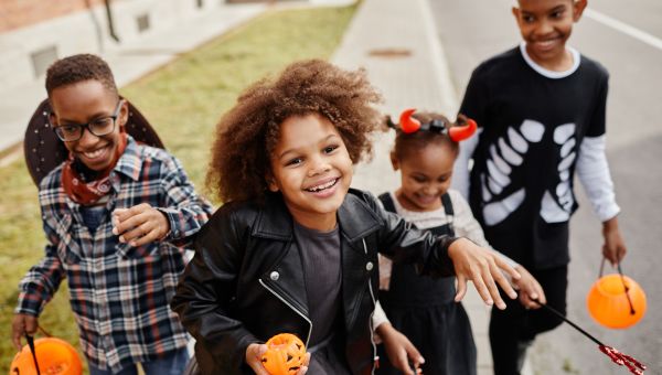 kids trick or treating