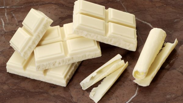 white chocolate bar