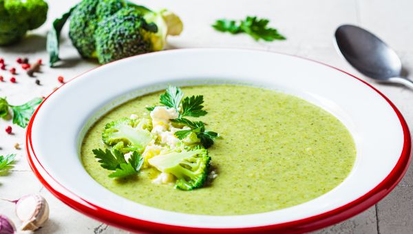 soup, broccoli soup