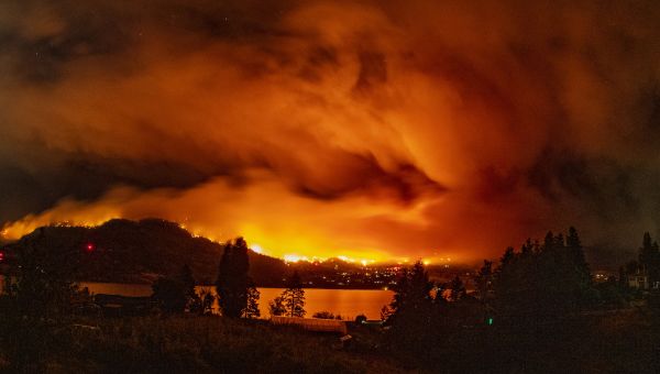 wildfire in canada