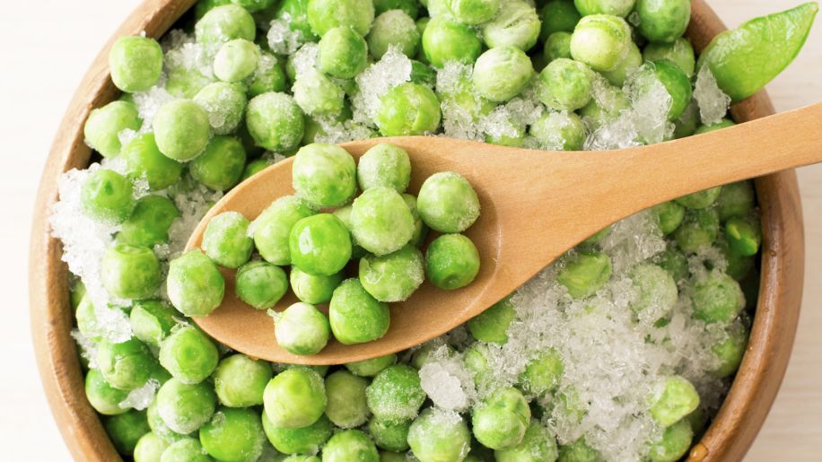 frozen peas