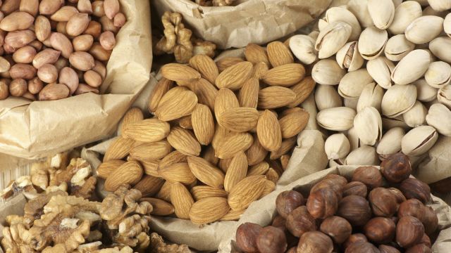 assortment of nuts