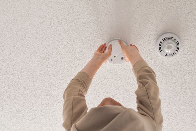 Make sure the basics of home safety are covered, including precautions like having smoke detectors and carbon monoxide detectors on every floor.