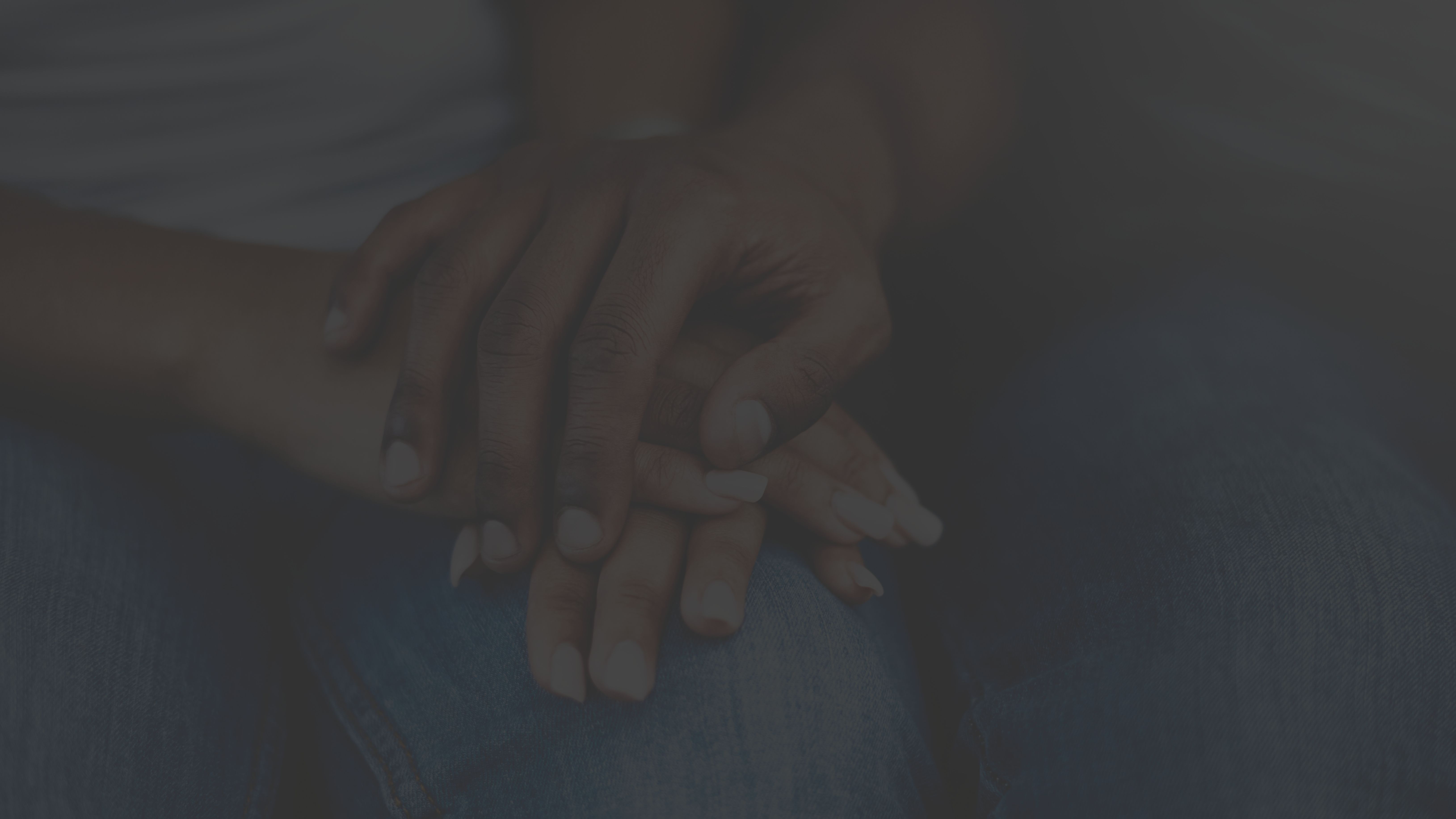 couple holding hands