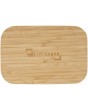 Bamboo Fiber Lunch Box With Cutting Board Lid