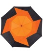 46" Vented Pinwheel Folding Umbrella