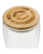 Easton Glass Cup with Bamboo lid 12 oz.