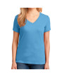 Port & Company Ladies 5.4-oz 100% Cotton V-Neck T-Shirt (Apparel)