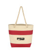 Printed Cruising Tote with Rope Handles
