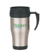 Stainless Travel Mug with Slide Action Lid