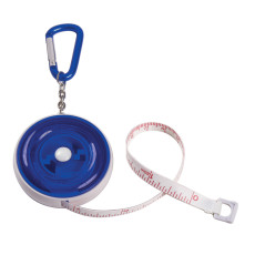 Monogrammed Tape Measure with Carabiner