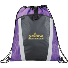 Customizable Vortex Drawstring Cinch Backpack