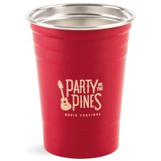 Party Time Stainless Tumbler - 17 oz.