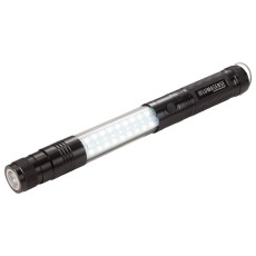 Telescopic Magnetic COB LED Flashlight with Sidelight