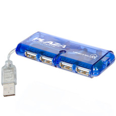 Imprintable Mini USB 4-Port Hub 1.1