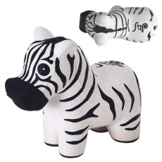 Imprintable Zebra Stress Reliever