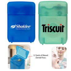 Printed Mint Dental Floss