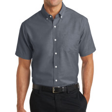 Port Authority Short Sleeve SuperPro Oxford Shirt (Apparel)